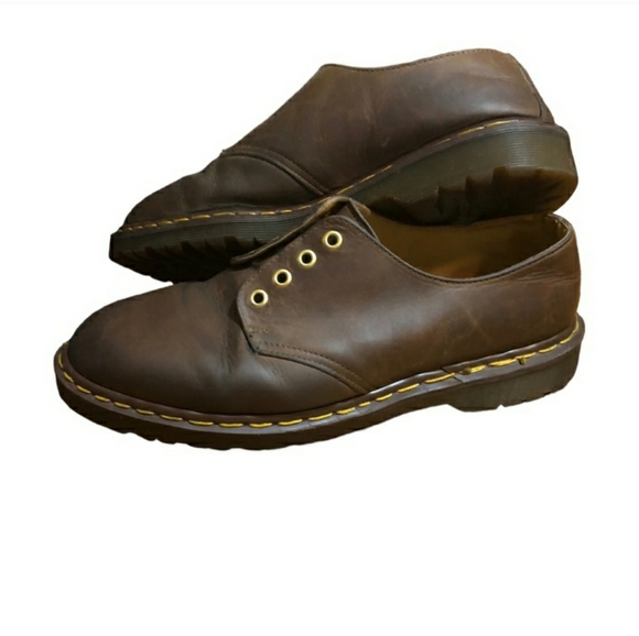 DR MARTENS 1561 Gibson Brown 4 Eye OxfordsVintage EUC! main image 11